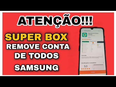 Super box 2021 software remove conta Google frp Android 6 / 7 / 8/ 9/ 10/ e Android 11 frp bypass