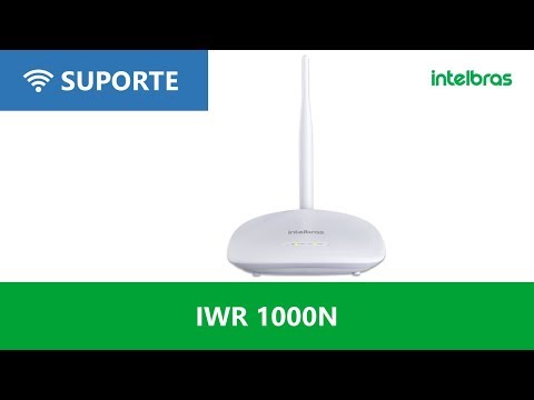 Como configurar o acesso a internet no roteador Intelbras IWR 1000N e IWR 3000N - i3193