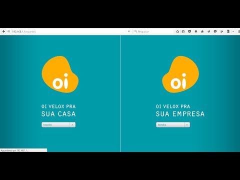 Como Resolver Problema Oi Velox/ 192.168.1.1/wizardoi/ Fica Só Aparecendo Para Instalar