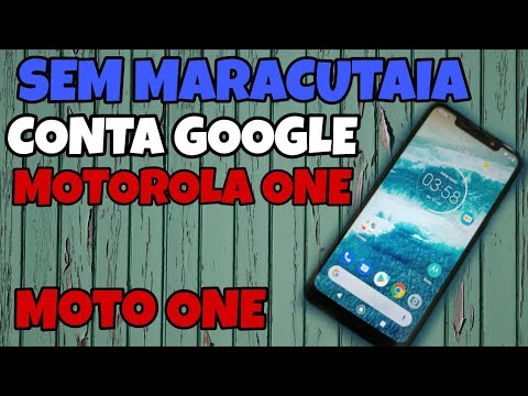 COMO REMOVER CONTA GOOGLE Motorola ONE / MOTO ONE SEM CONVERSA FIADA Android 10 / XT1941-3