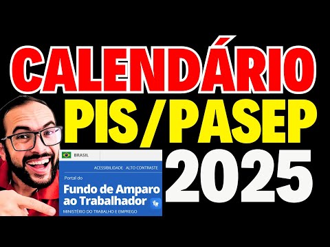 CALENDÁRIO DE SAQUE PIS/PASEP 2025 - QUAL DATA DE PUBLICAÇÃO CALENDÁRIO ABONO SALARIAL ANO BASE 2023